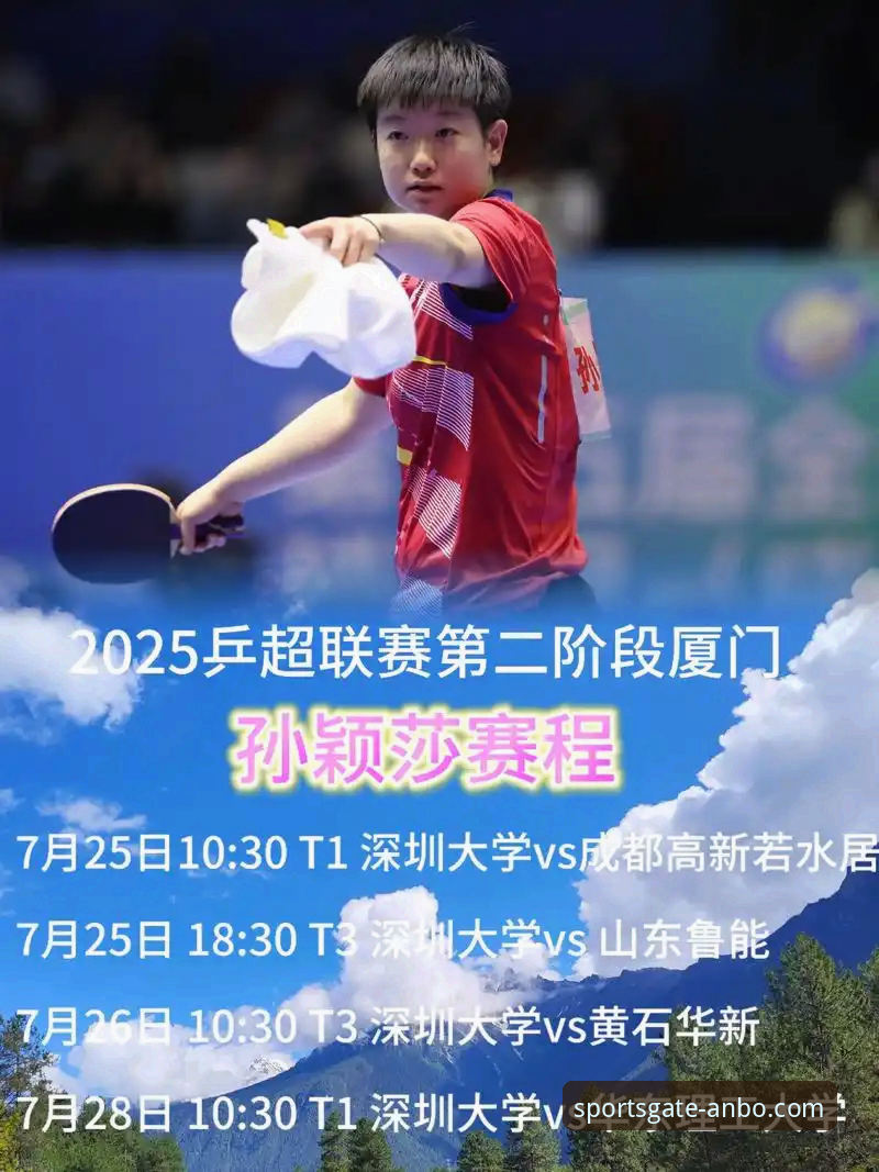 从孙颖莎首轮起伏，解析顶尖选手的临场调整实用技巧